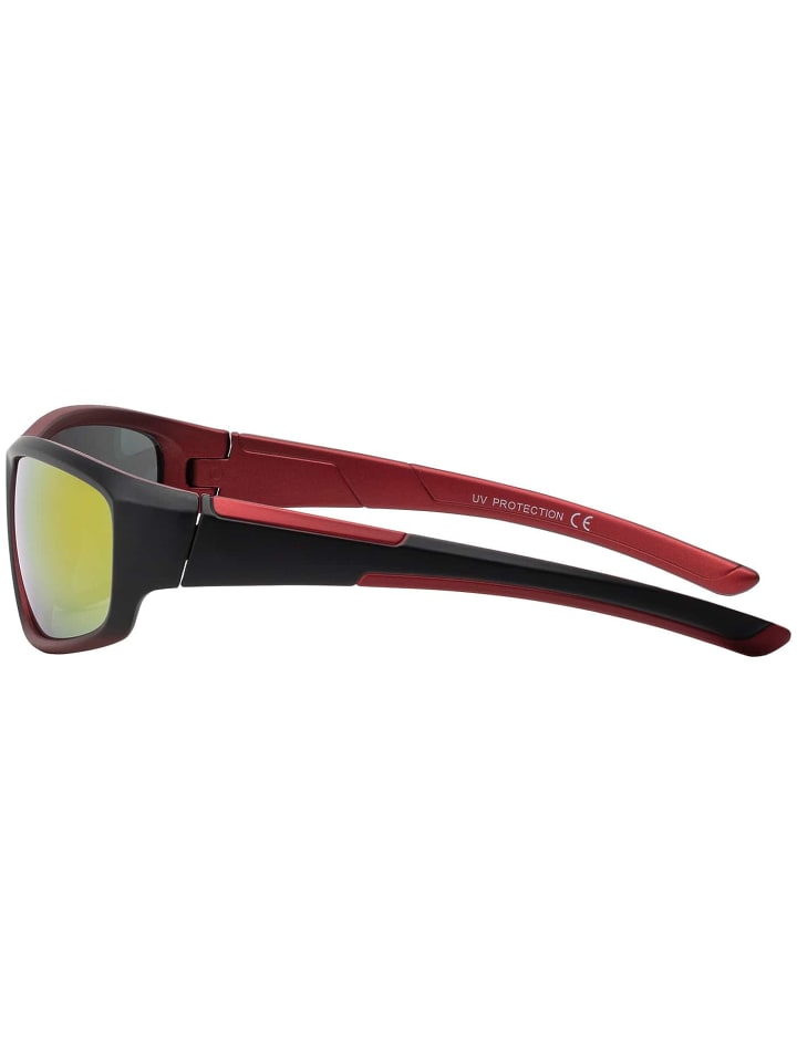 BEZLIT Kinder Sonnenbrille in Rot/Gelb-Schwarz günstig kaufen onesize