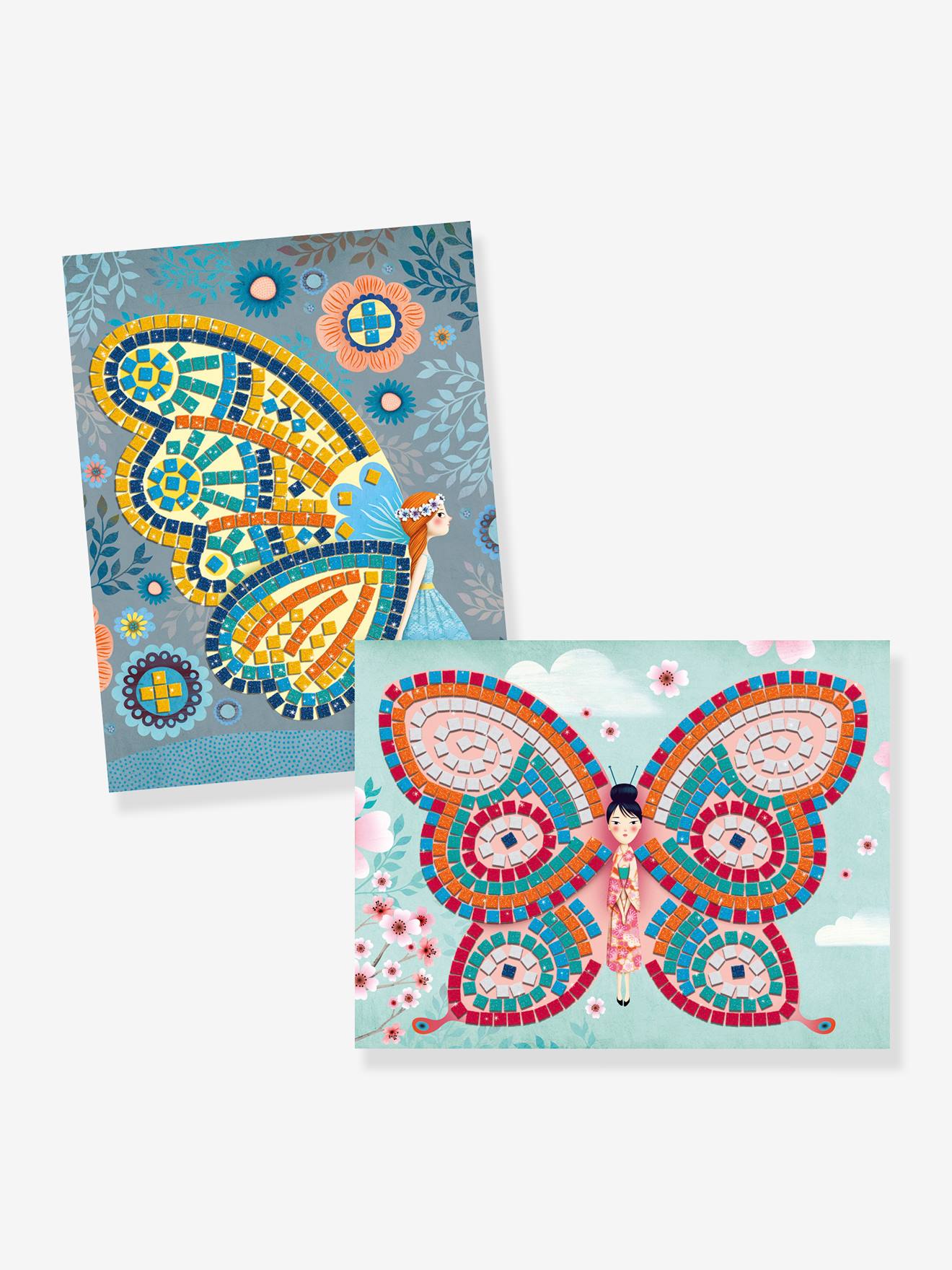 Djeco Bastel-Set Mosaikbilder SCHMETTERLING DJECO - blau