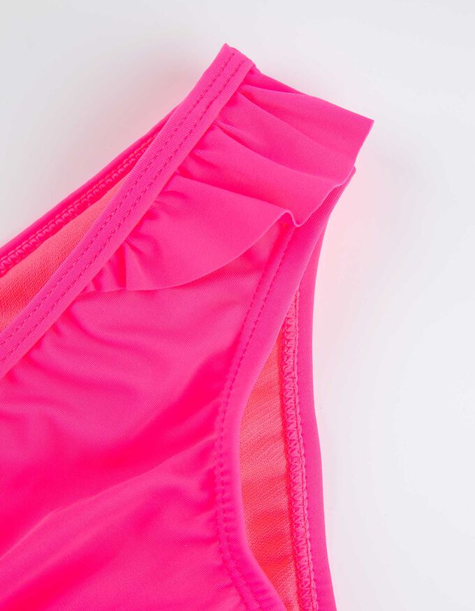 Set aus Bikinitop und Bikinislip - Volants