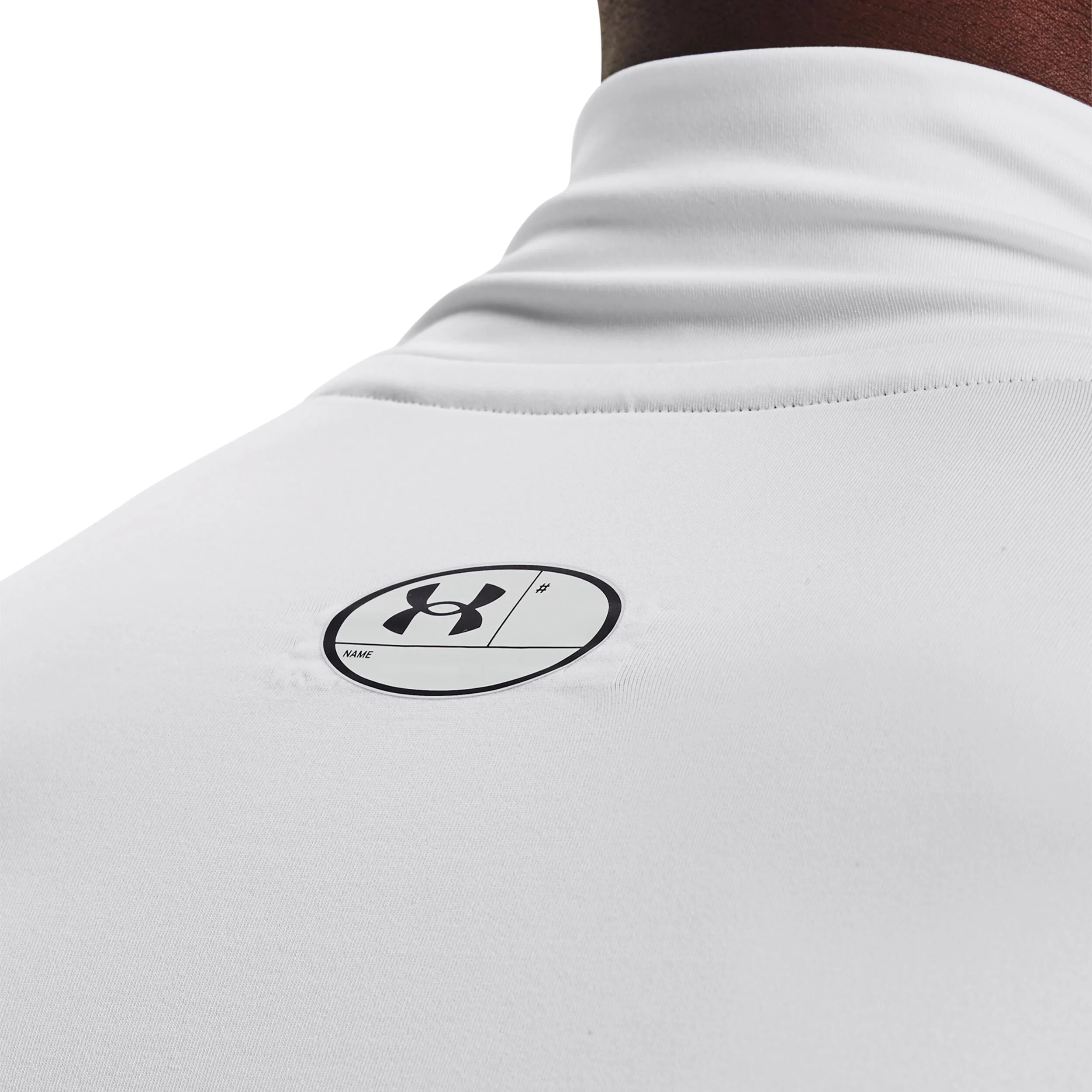 Heatgear Comp Mock Longsleeve Herren - Weiß