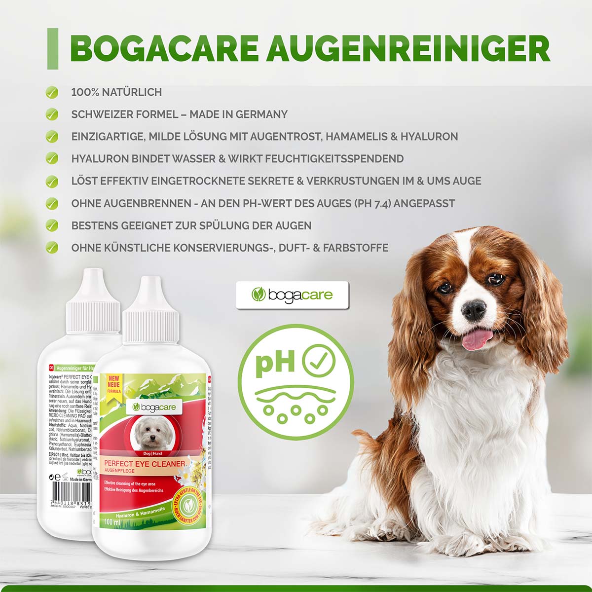 bogacare Perfect Eye Cleaner Hund 100 ml kaufen bei ZooRoyal