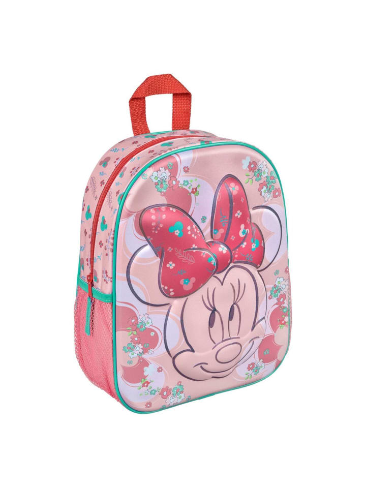 Disney Disney Minnie Mouse 3D Kinder Rucksack – Schultasche mit großem in Mehrfarbig günstig kaufen 33 cm