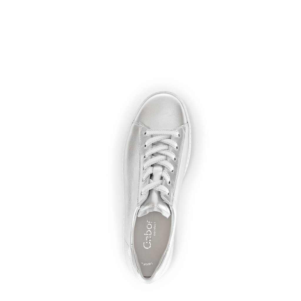Gabor comfort Sneaker low silber