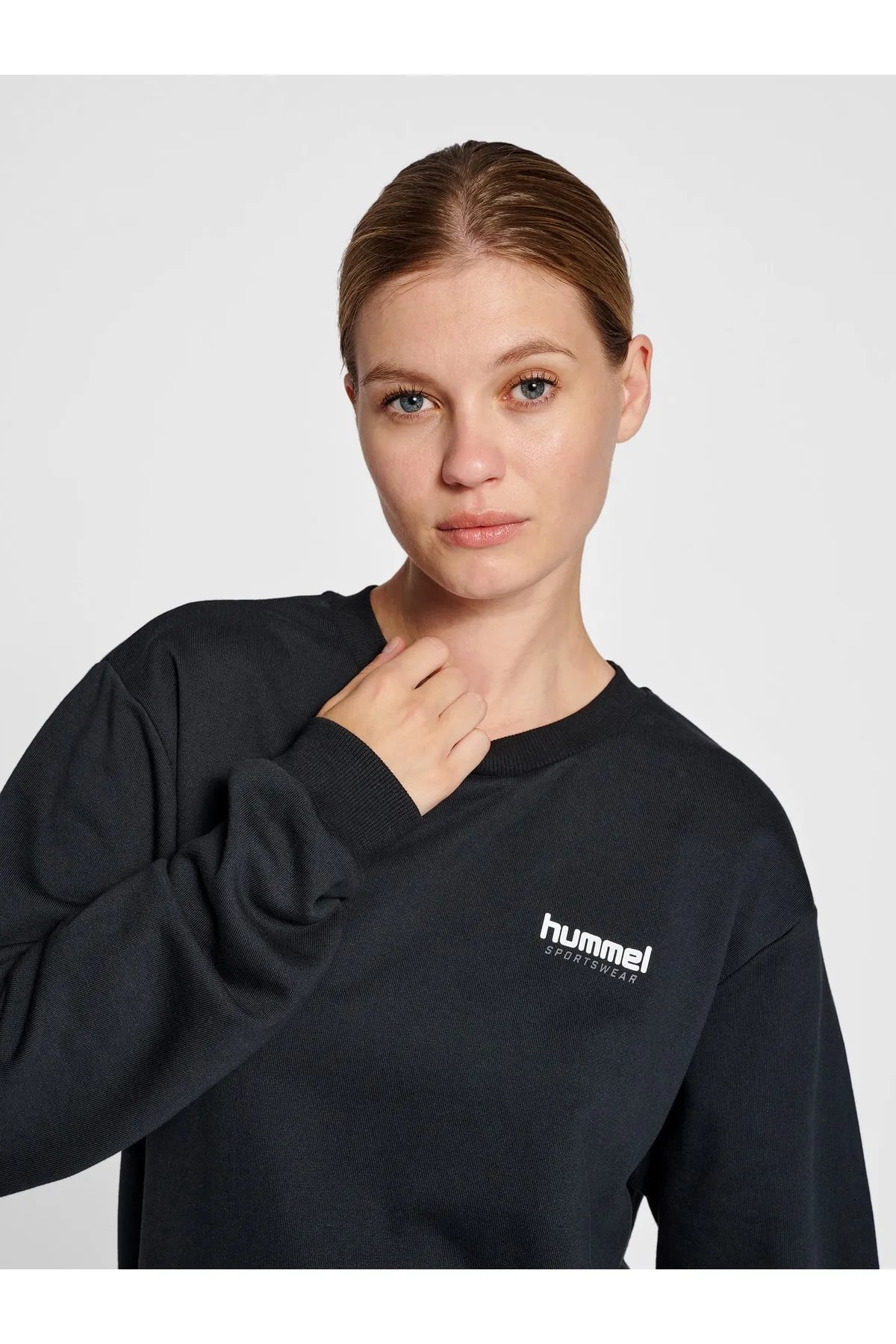 hummel  Sweatshirt - Schwarz - Regular Fit