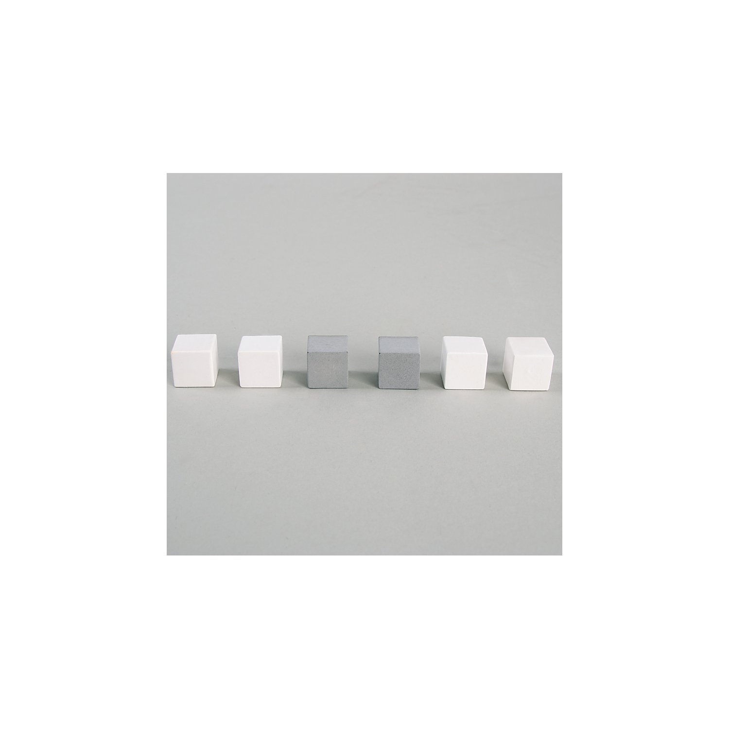 Silikon Gießform Würfel, 6 Formen, 16 x 16 mm