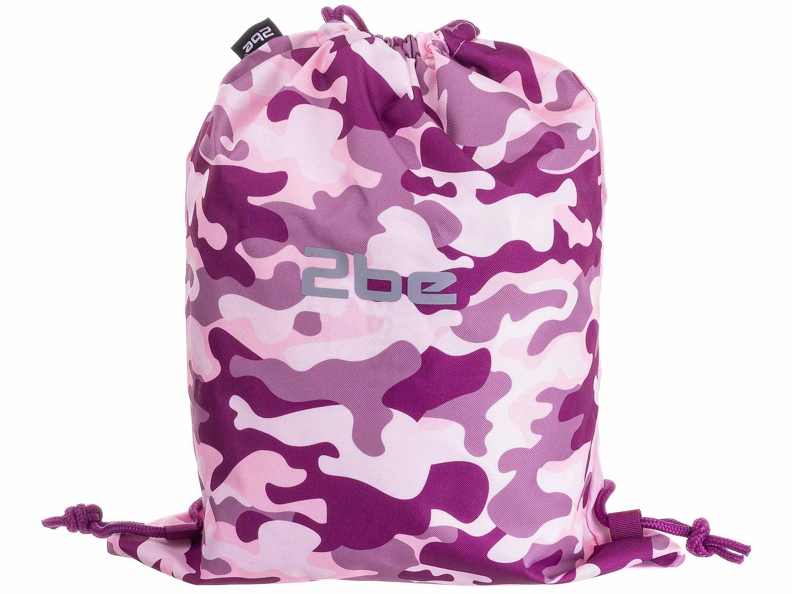 2be Schulrucksack Schulrucksack-Set (Set, inkl. Regencape, Inkl. Schulrucksack, inkl. Schlampermäppchen, inkl. Sportbeutel), inkl. Regencape, Turnbeutel und Schlampermäppchen