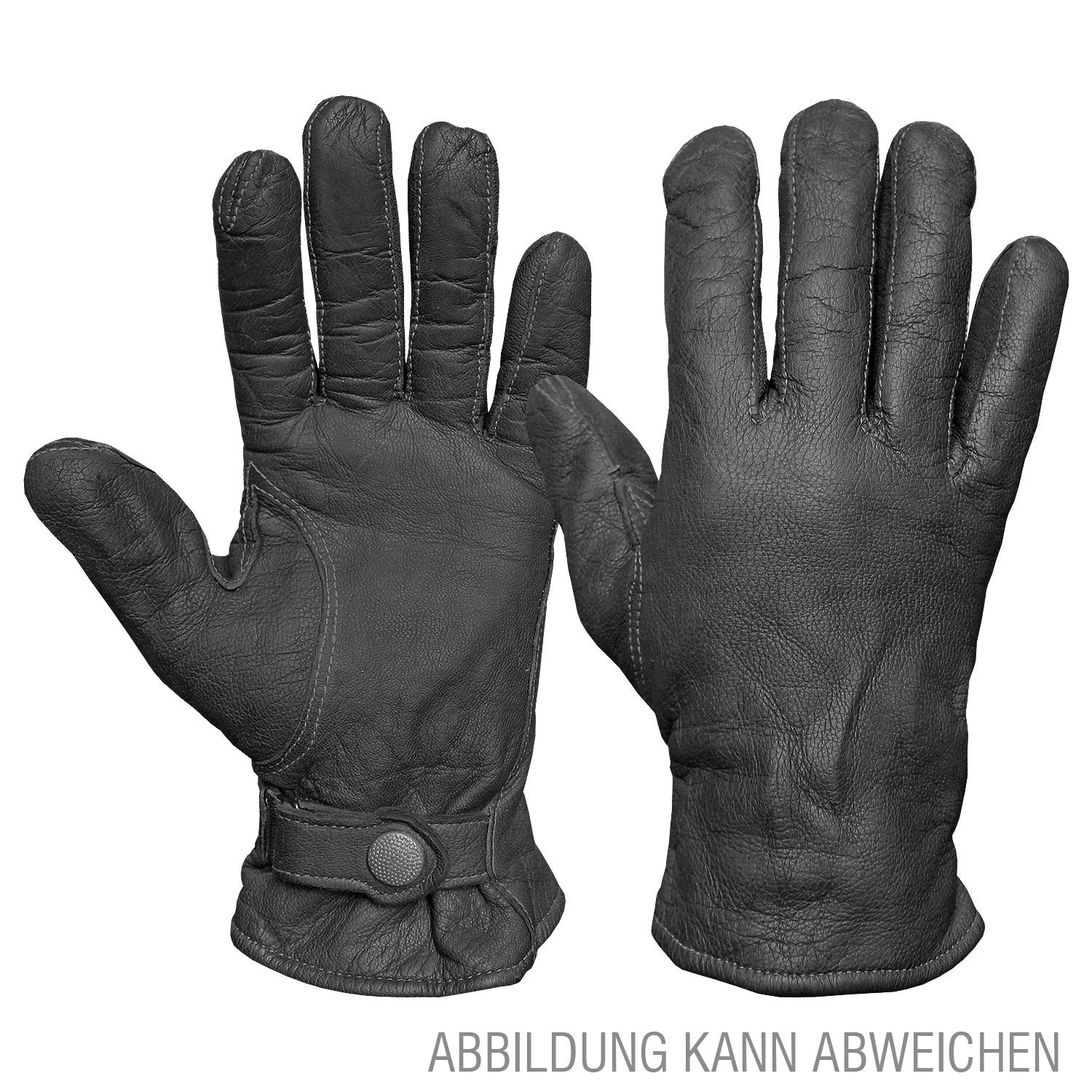 BW Lederhandschuhe gefüttert Original gebraucht