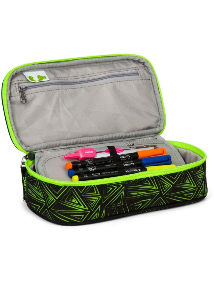Satch Zubehör  pencil box 2025- Schlampermäppchen 22 cm (nordic forest green) in Green Supreme günstig kaufen onesize