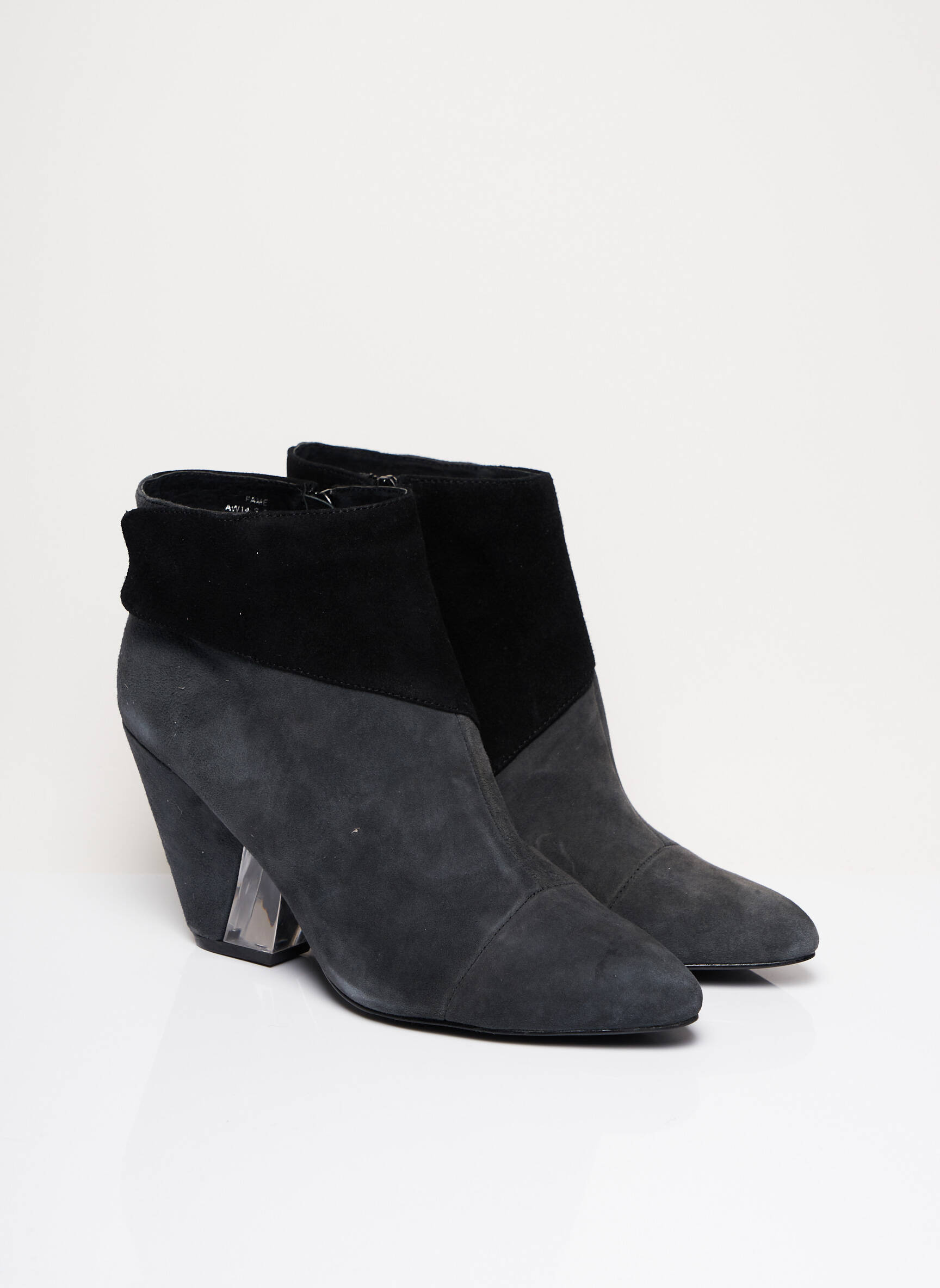 Chocolate Schubar Bottines Femme couleur gris