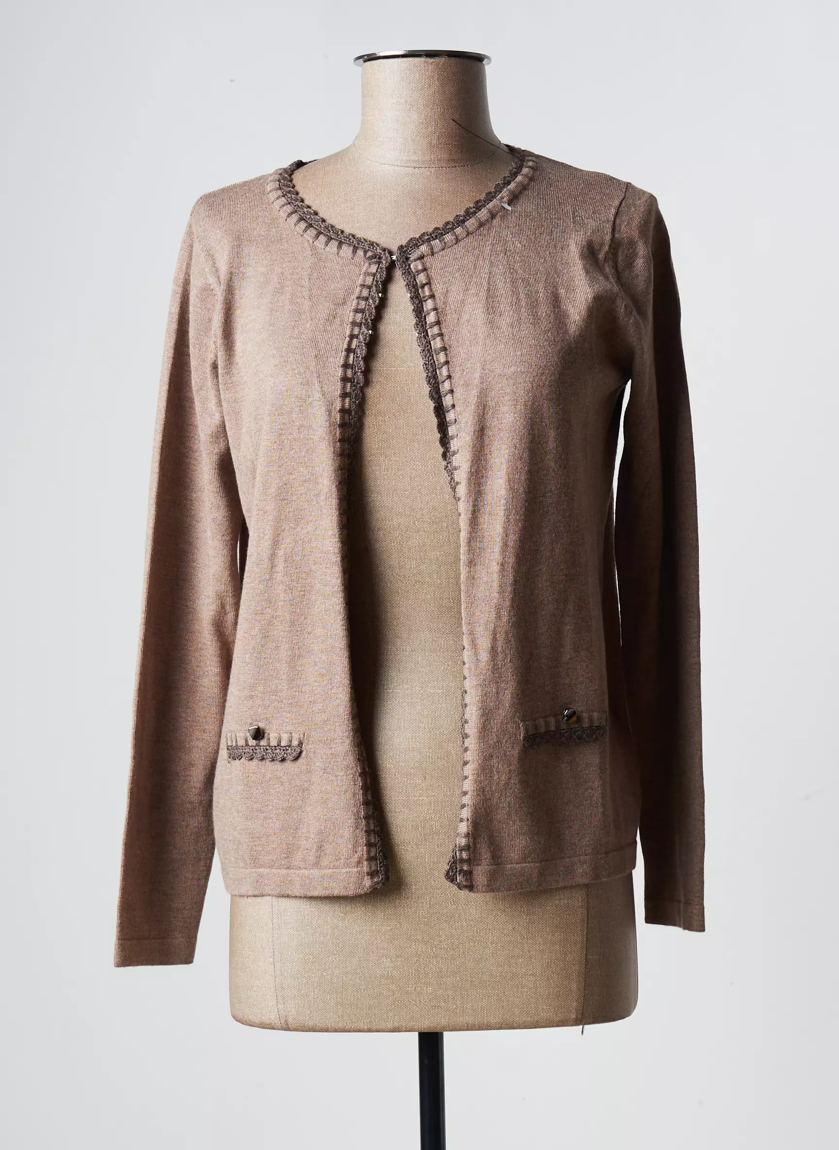 Tripode Cardigans Femme couleur marron