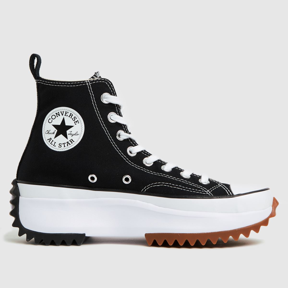Converse Run Star Hike Hi cipő fekete-fehér színben