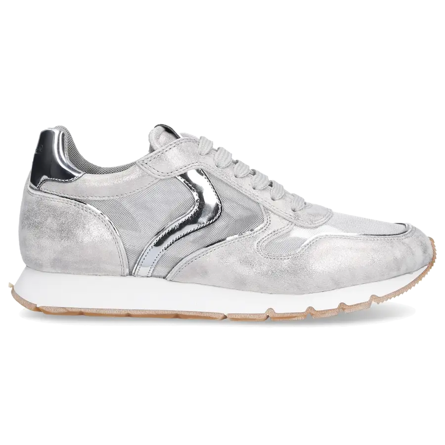 VOILE BLANCHE - Sneaker low JULIA Mesh - silber