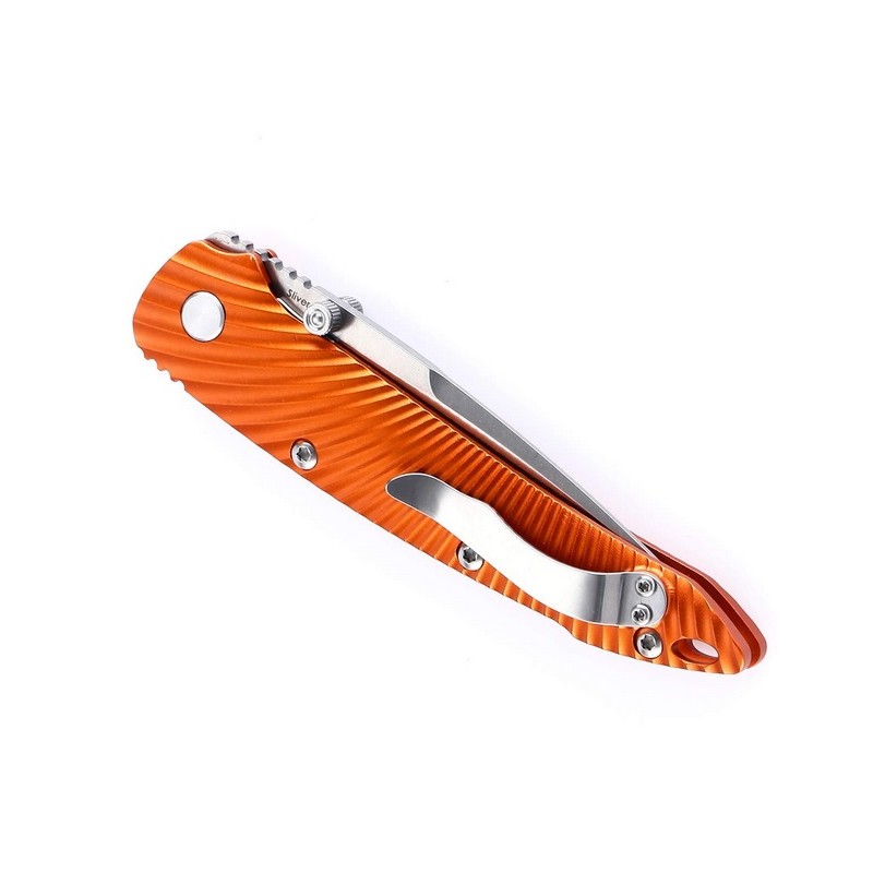 Kizer Silver Orange, Taktische Messer. Designer Kizer. (Kizer Messer).