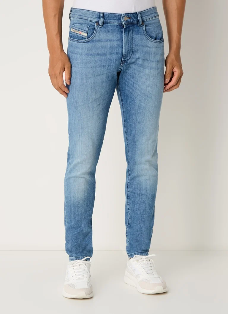 Dżinsy Diesel D-Strukt slim fit 2019, średnio sprane
