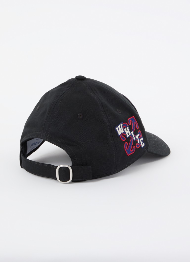 Off-White Baseball cap with logo embroidery