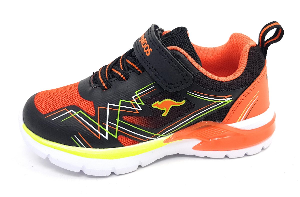 KangaRoos K-SL Flasher 00011/2244 Orange 2244 charcoal/flame
