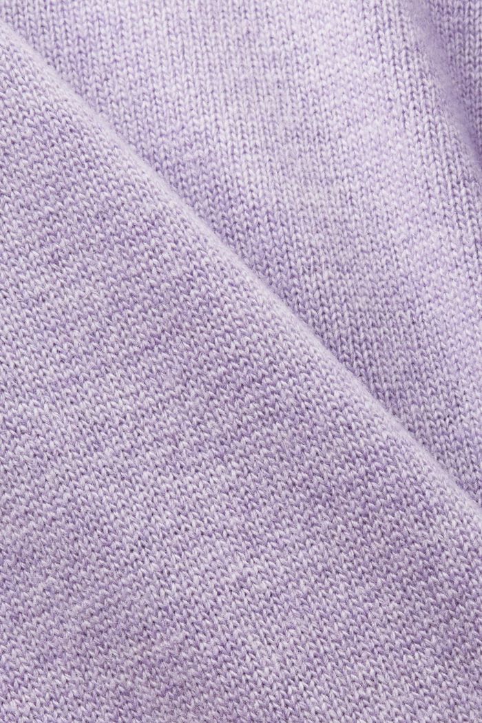 Wollcardigan mit V-Ausschnitt