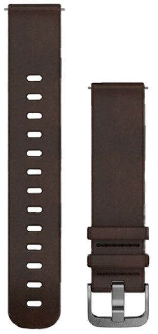Garmin Forerunner55/245/645/Venu Leder Armband 20 mm kaufen | Bike-Discount