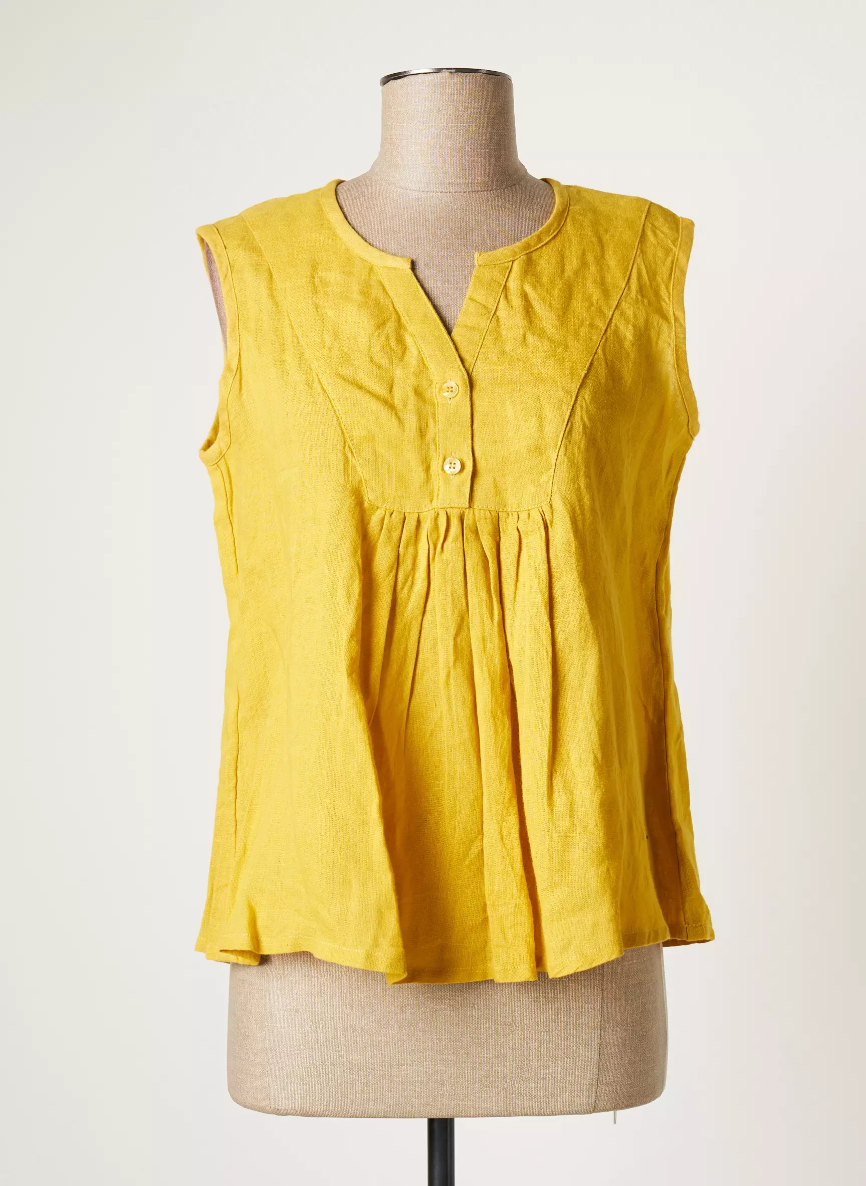 Agathe   Louise Debardeurs Femme couleur jaune