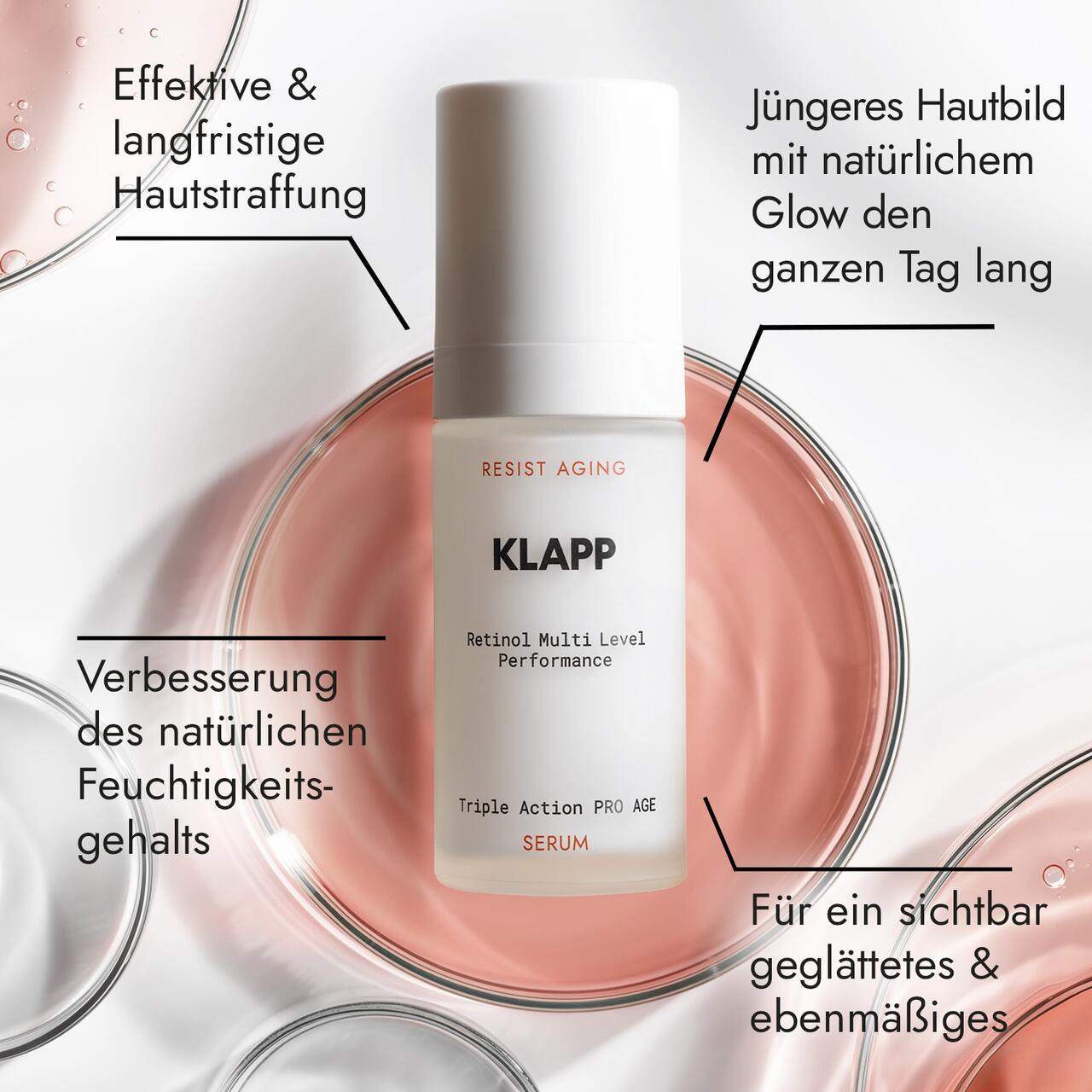 Klapp Resist Aging Retinol Triple Action Pro Age Serum