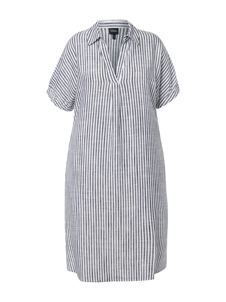 Ulla Popken Kleid in marine günstig kaufen 54-56