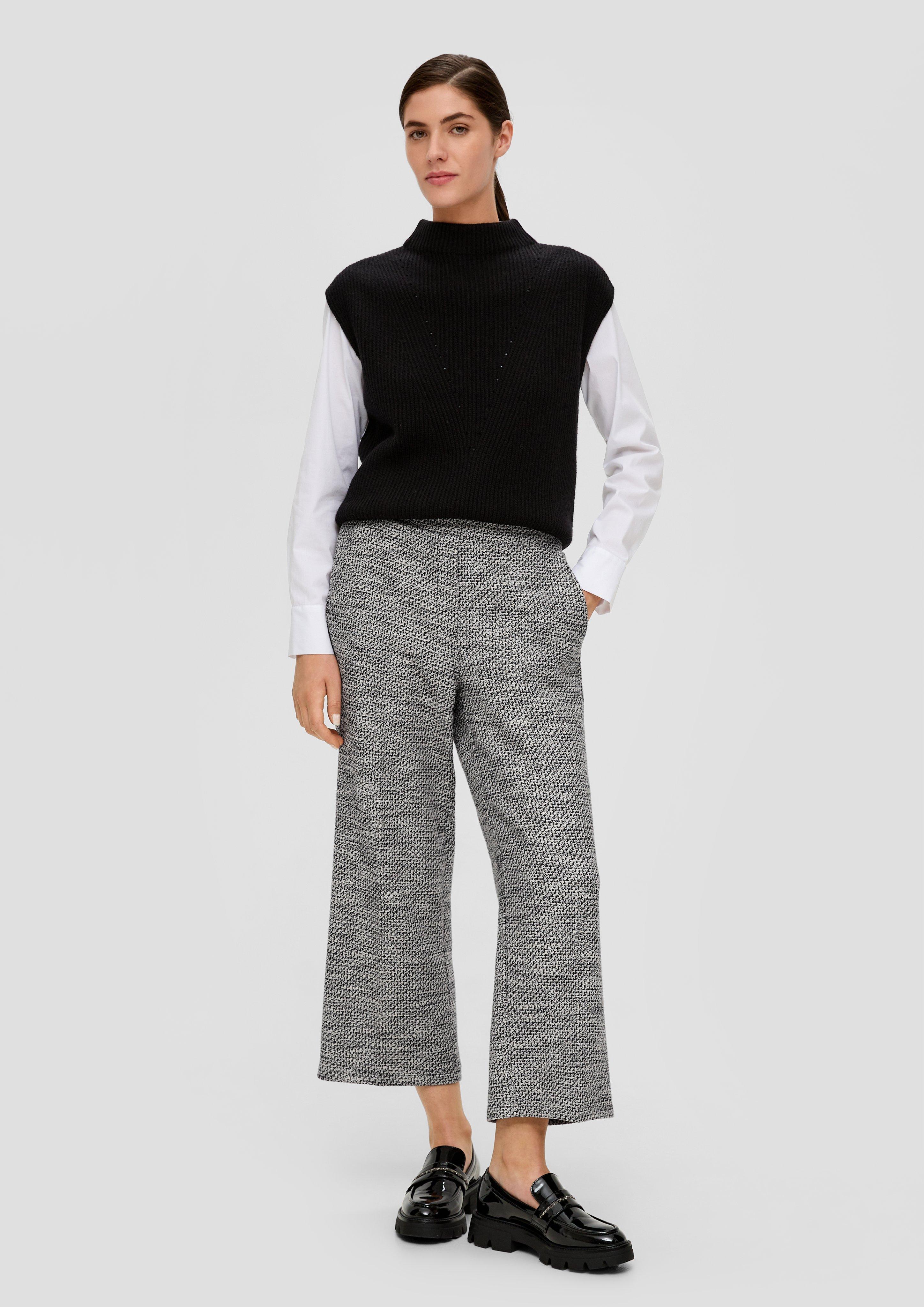 Regular: Culotte mit Musterstruktur  2135906-99X1