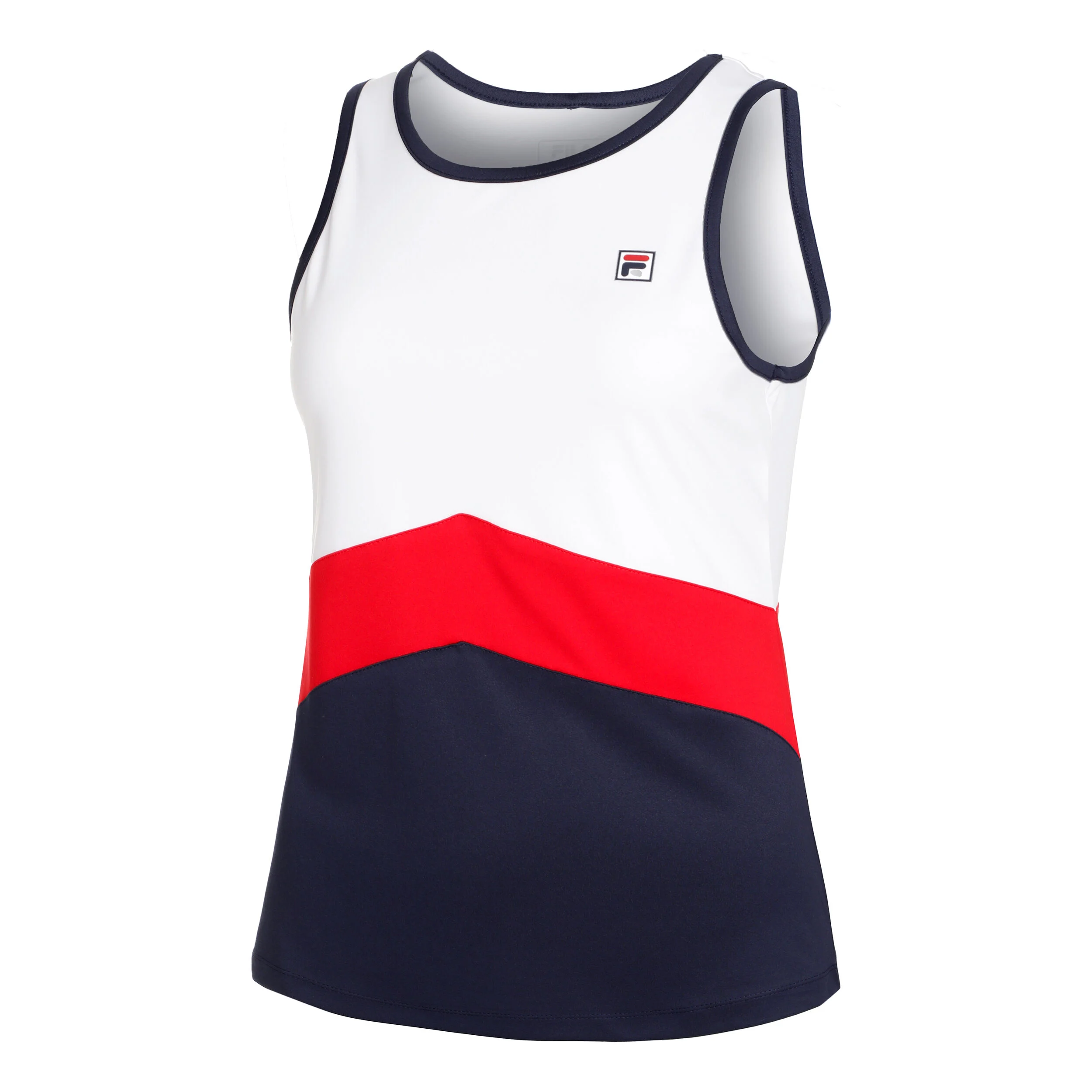 Cleo Tank-Top Damen - Weiß, Mehrfarbig