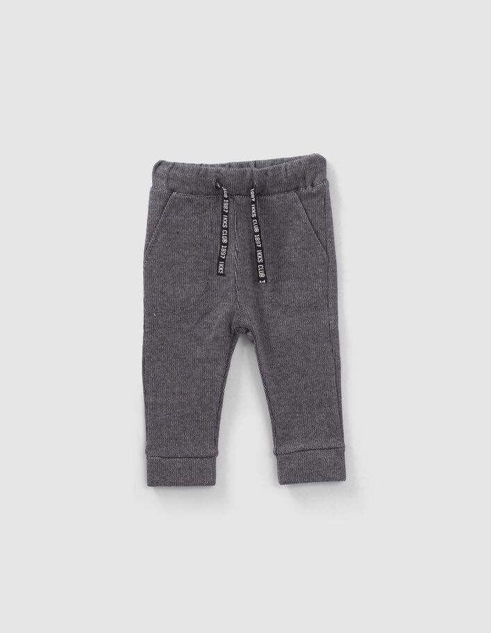 Ensemble jogging gris et tee-shirt bébé garçon