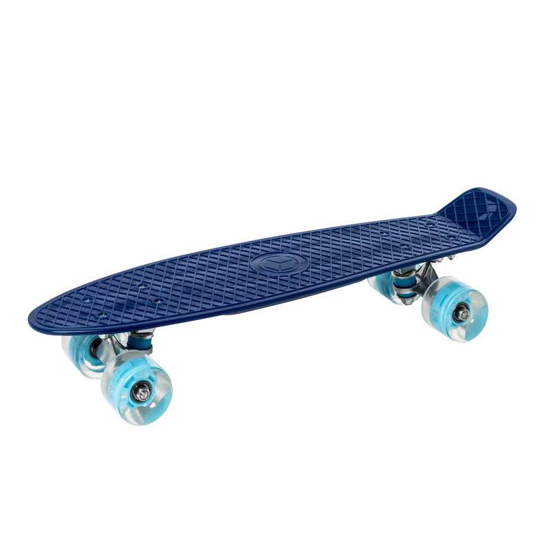 Skate bleu roues lumineuses Oxybul