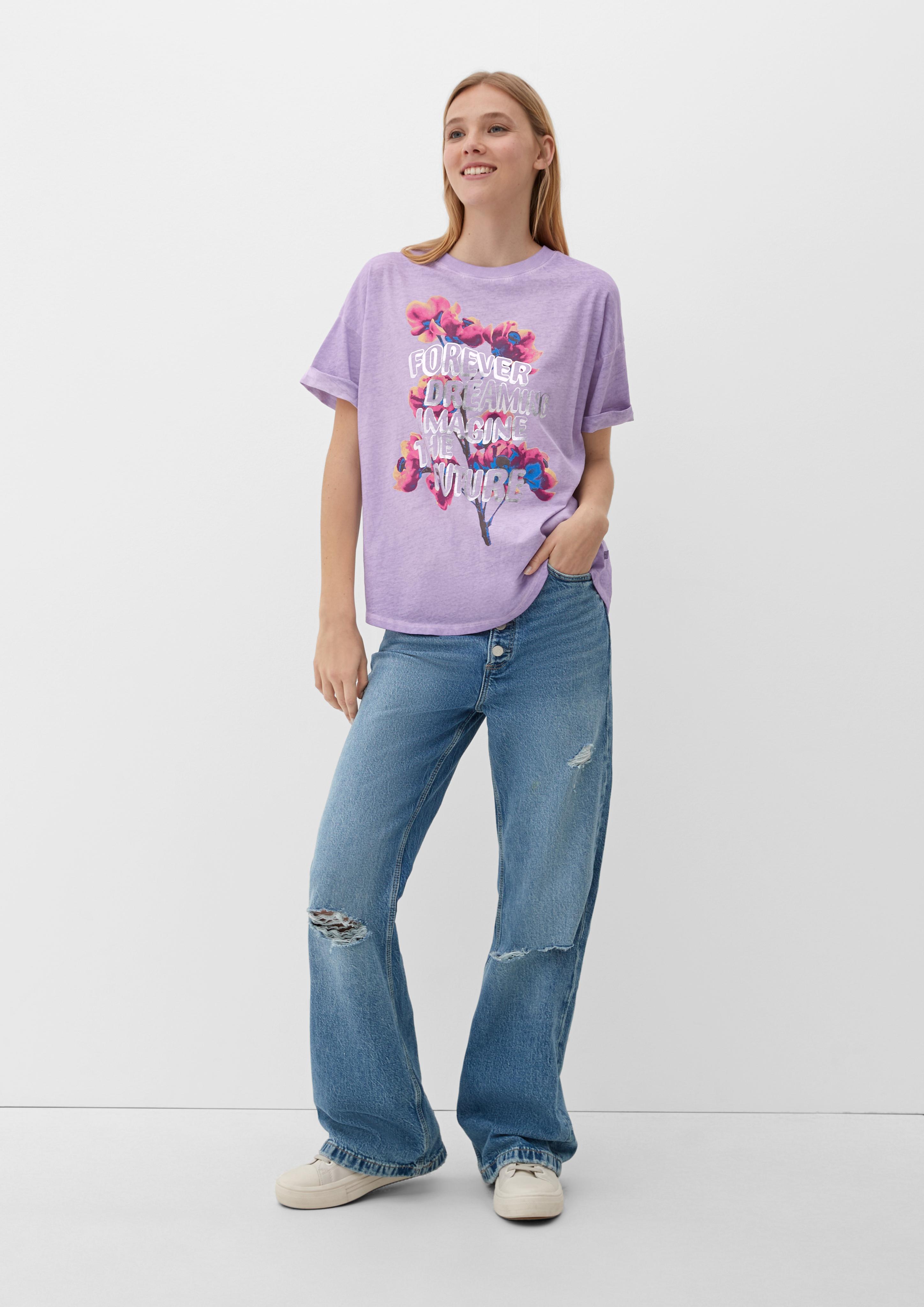 T-Shirt mit Frontprint  2127938-47D0