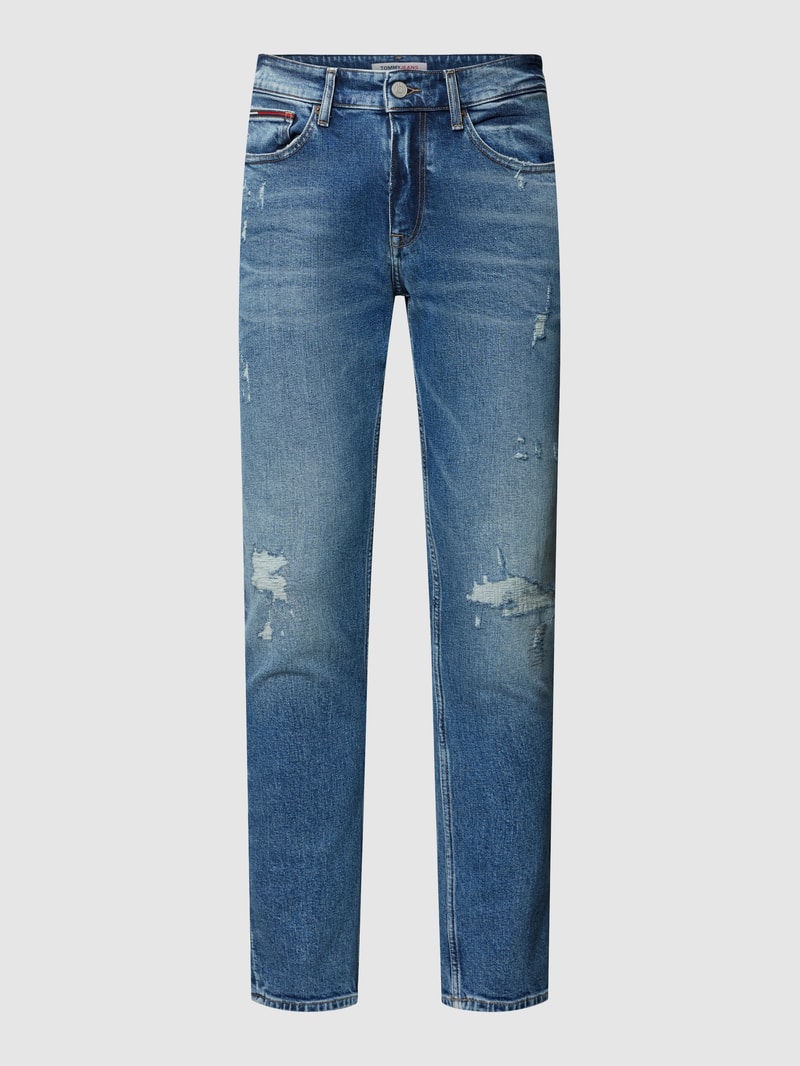 Slim Fit Jeans mit 5-Pocket-Design Modell 'SCANTON' in jeans