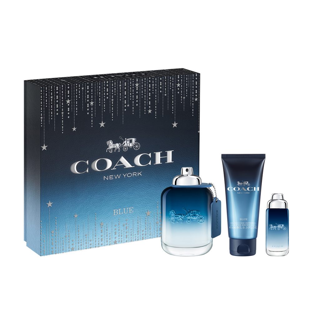 Coach Man Blue Coffret