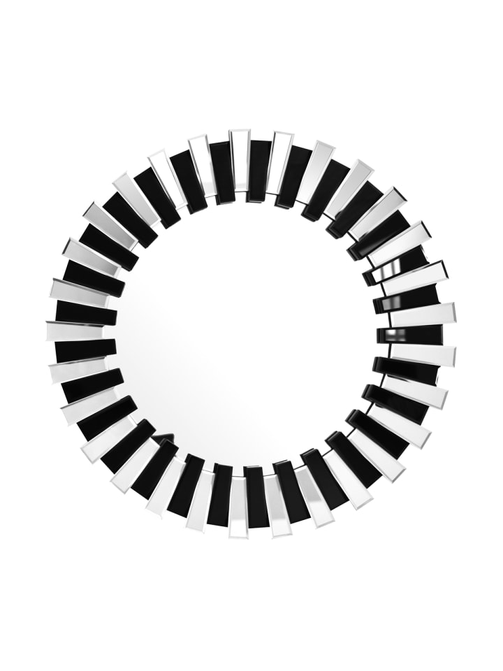 Kayoom Wandspiegel Bliss in Silber / Schwarz günstig kaufen onesize