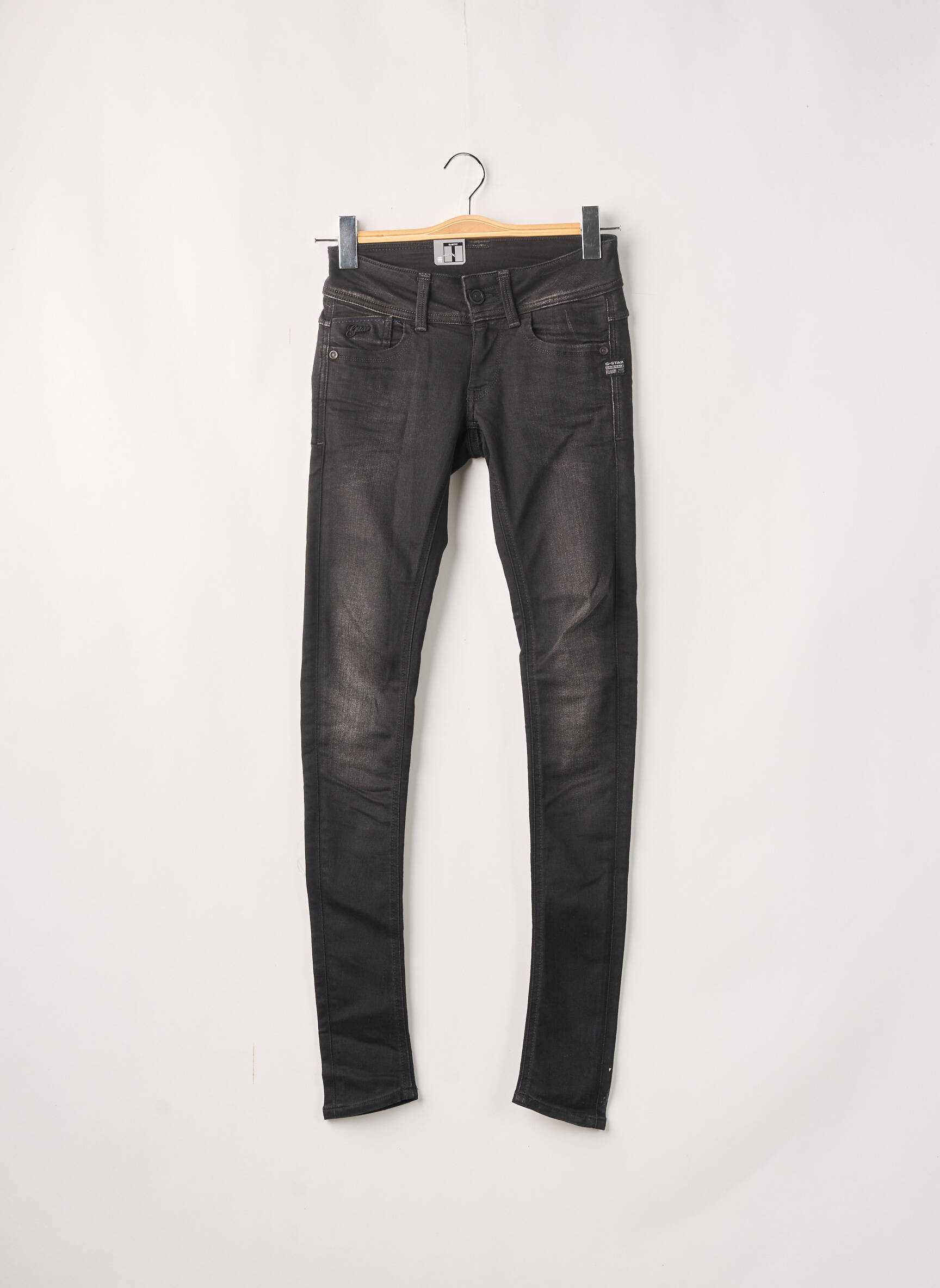 G Star Jeans Coupe Slim Femme couleur noir