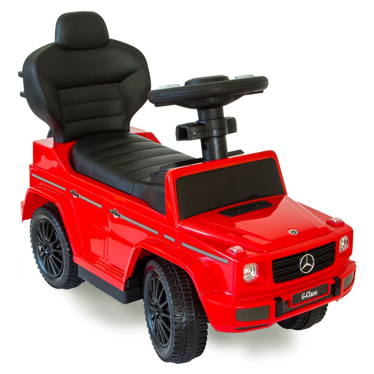 Lemodo Rutschauto mit Schiebstange Mercedes ab 1 Jahr, rot