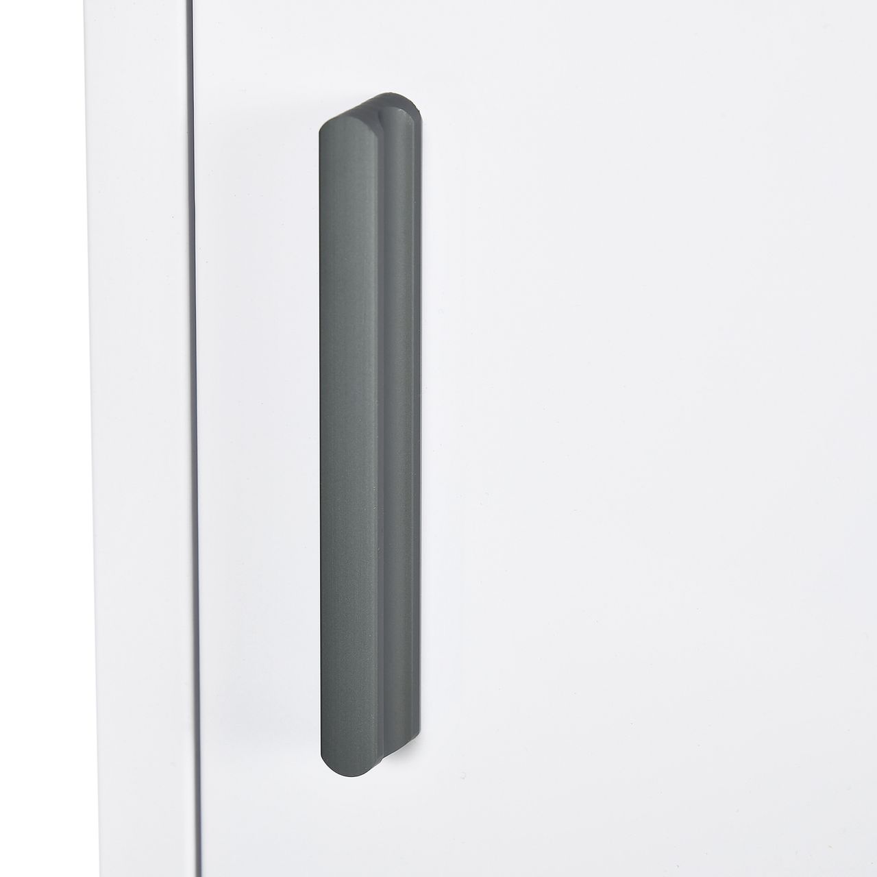 kleankin Medizinschrank, Erste Hilfe Schrank, Arzneischrank mit 3 Ebenen Stahl