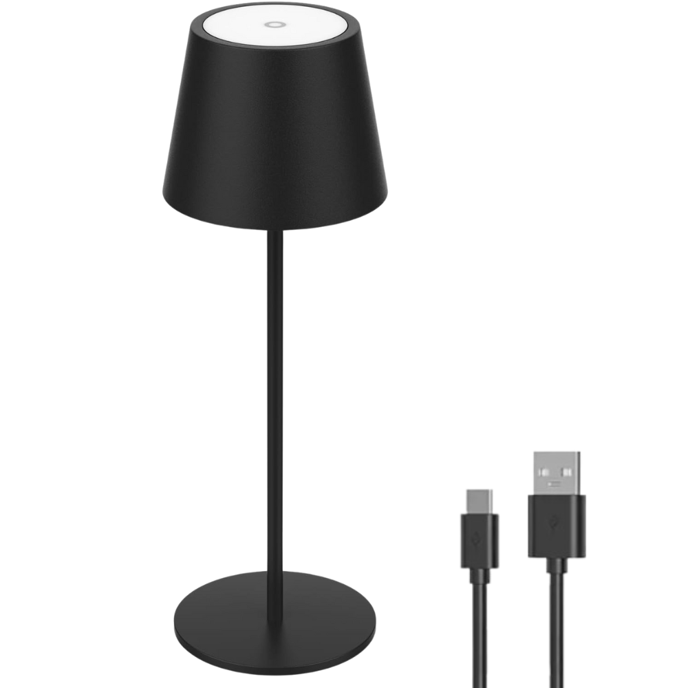 LUXULA LED-Tischleuchte mit Akku, Dimm- & CCT-Funktion, wiederaufladbar