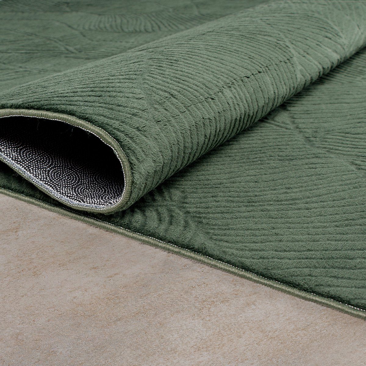 Teppich Rio - moderner und weicher Teppich, the carpet, rechteckig, Höhe: 16 mm, Anti-Rutsch, 3D-Optik, flauschiger Flor, pflegeleicht und robust