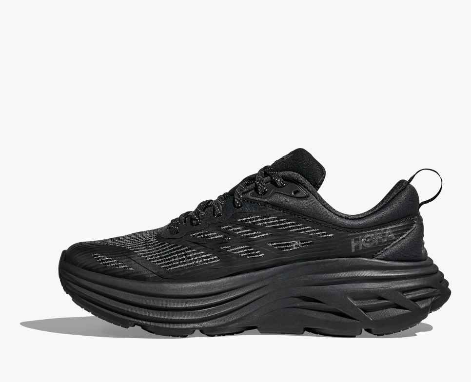 Stealth/Tech Bondi 8 Caged Black/Black