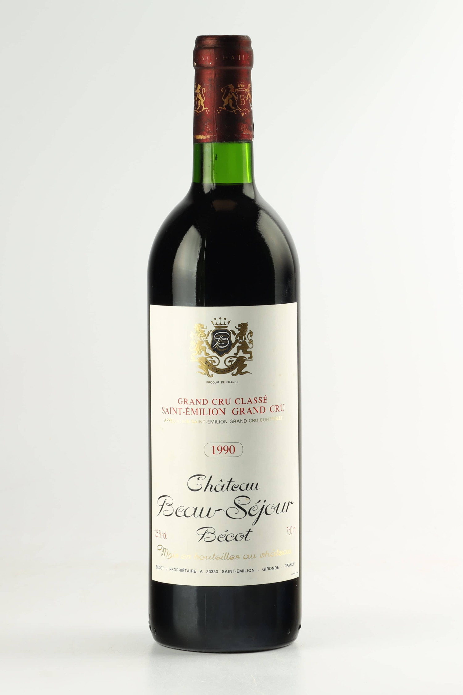 Château Beau Sejour Becot 1990, Saint Emilion