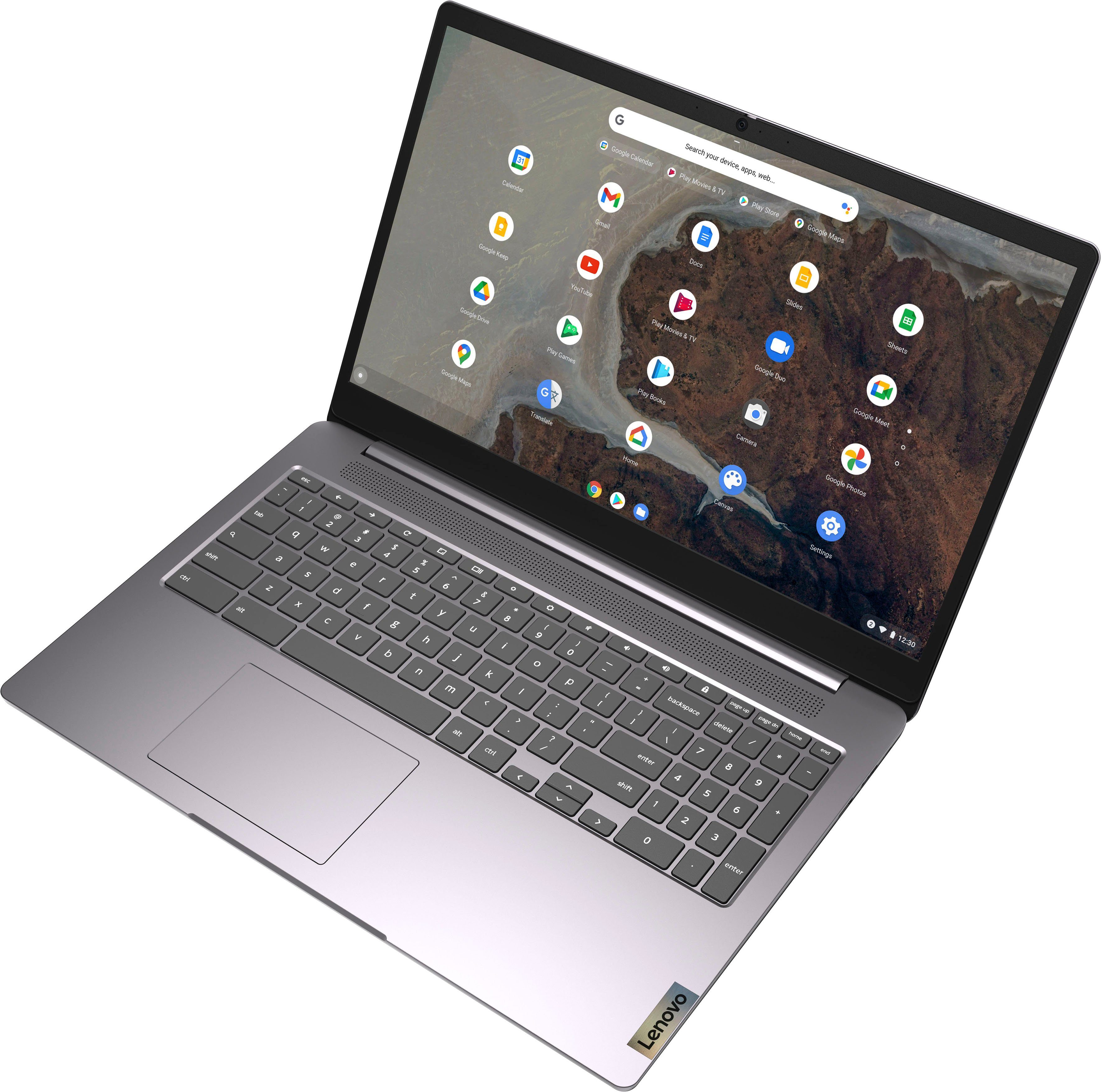Lenovo IdeaPad 3 Chrome 15IJL6 Chromebook (39,62 cm/15,6 Zoll, Intel Pentium Silber N6000, UHD Graphics, 128 GB SSD)