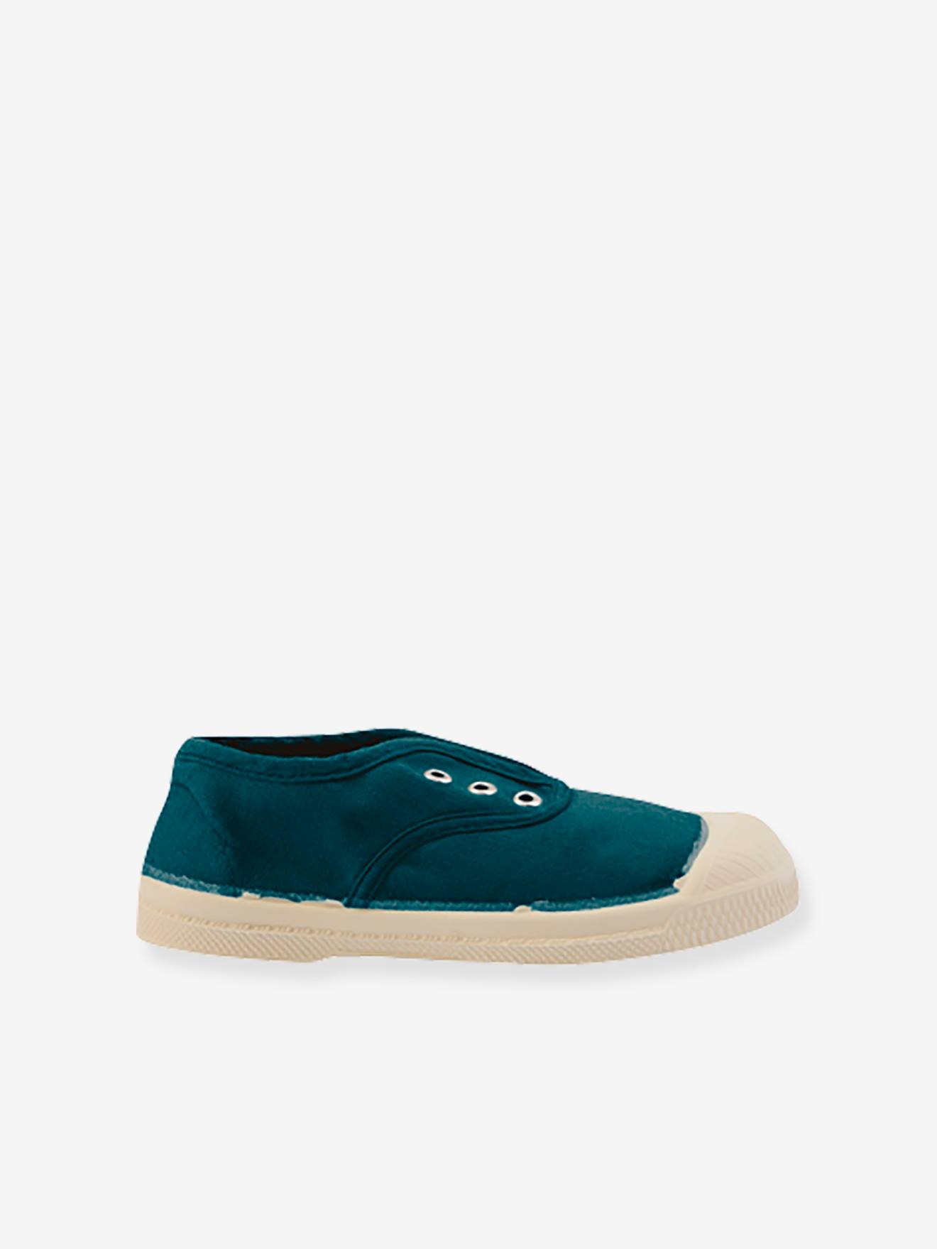 Tennis coton enfant Elly BENSIMON® vert