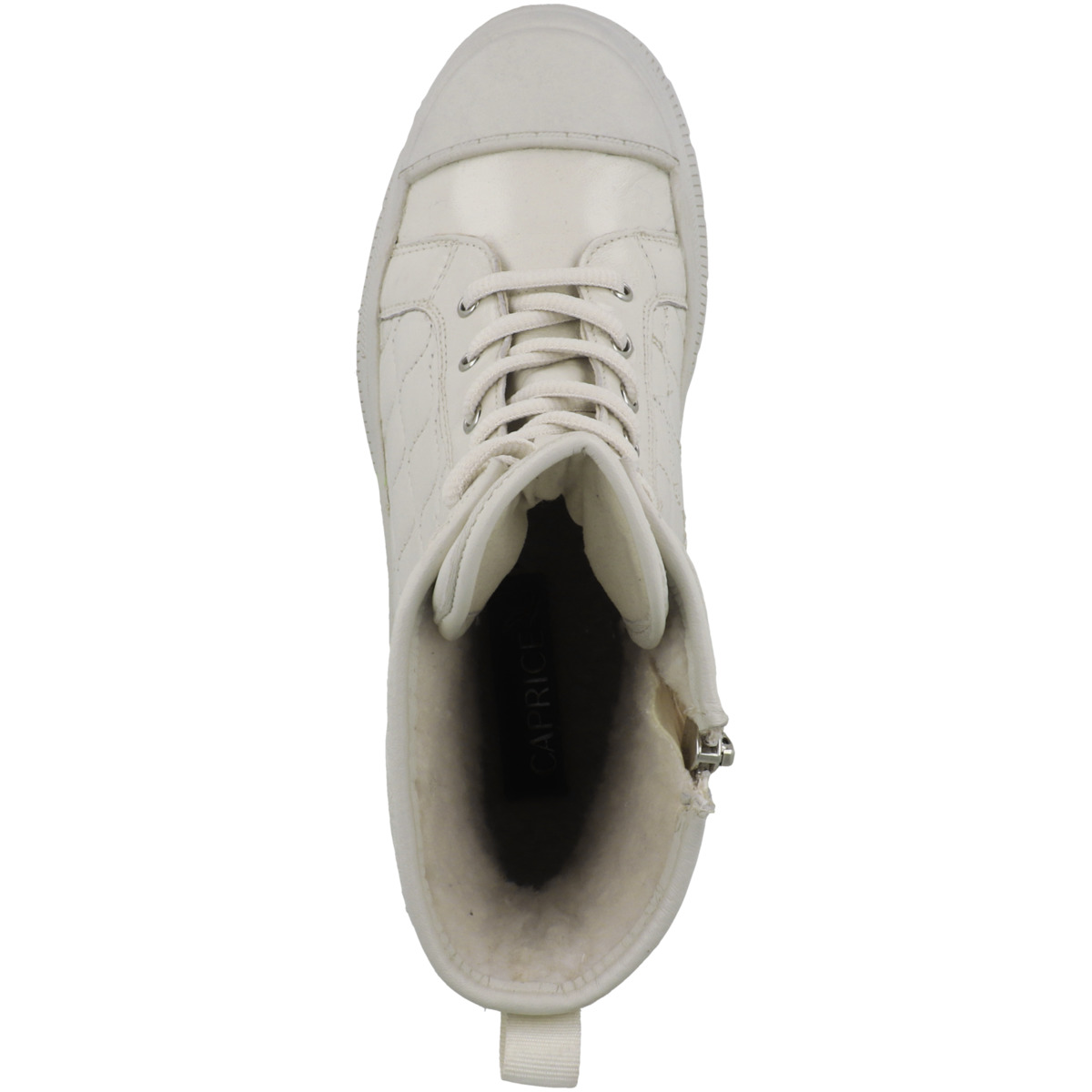 CAPRICE 9-26215-29 Schnürboots weiss