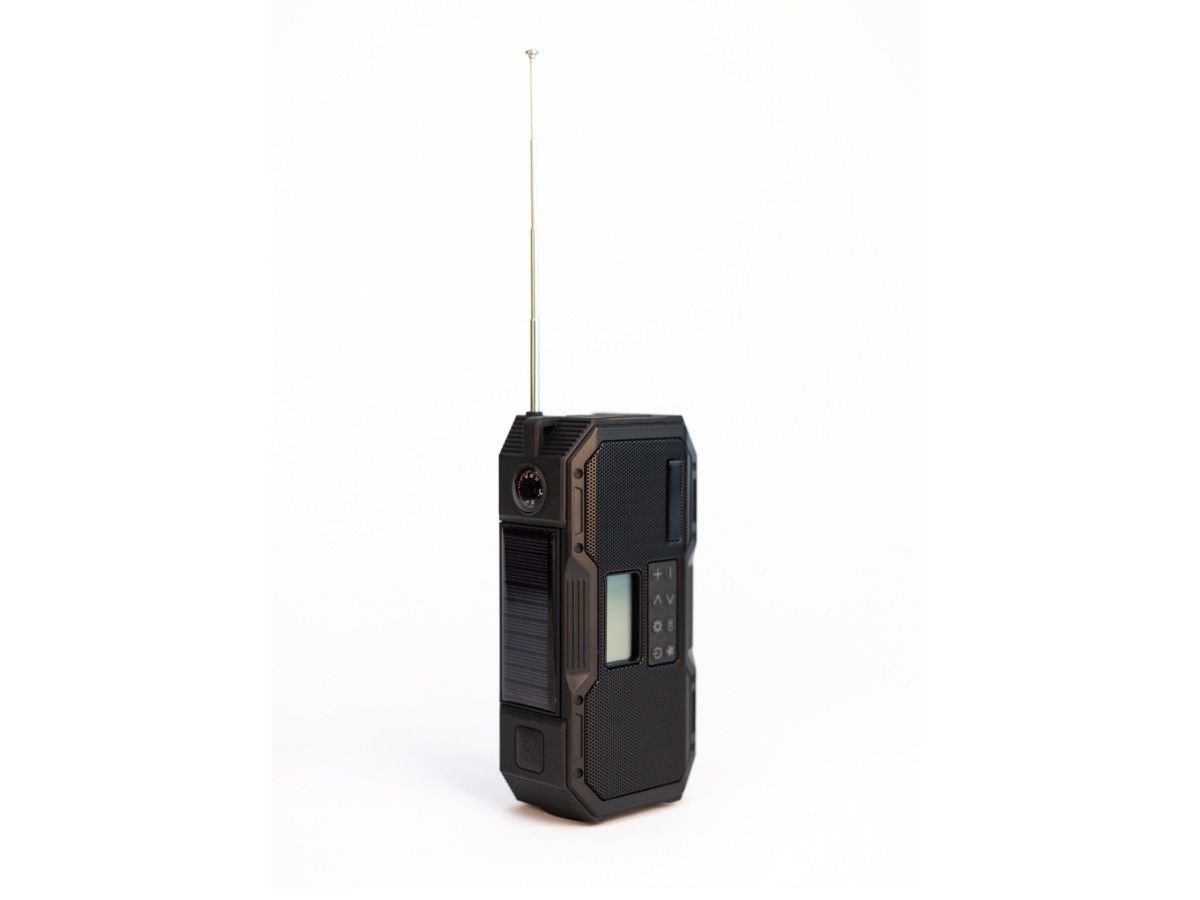 Selbst-Sicher DAB+/FM Kurbel und Solarradio