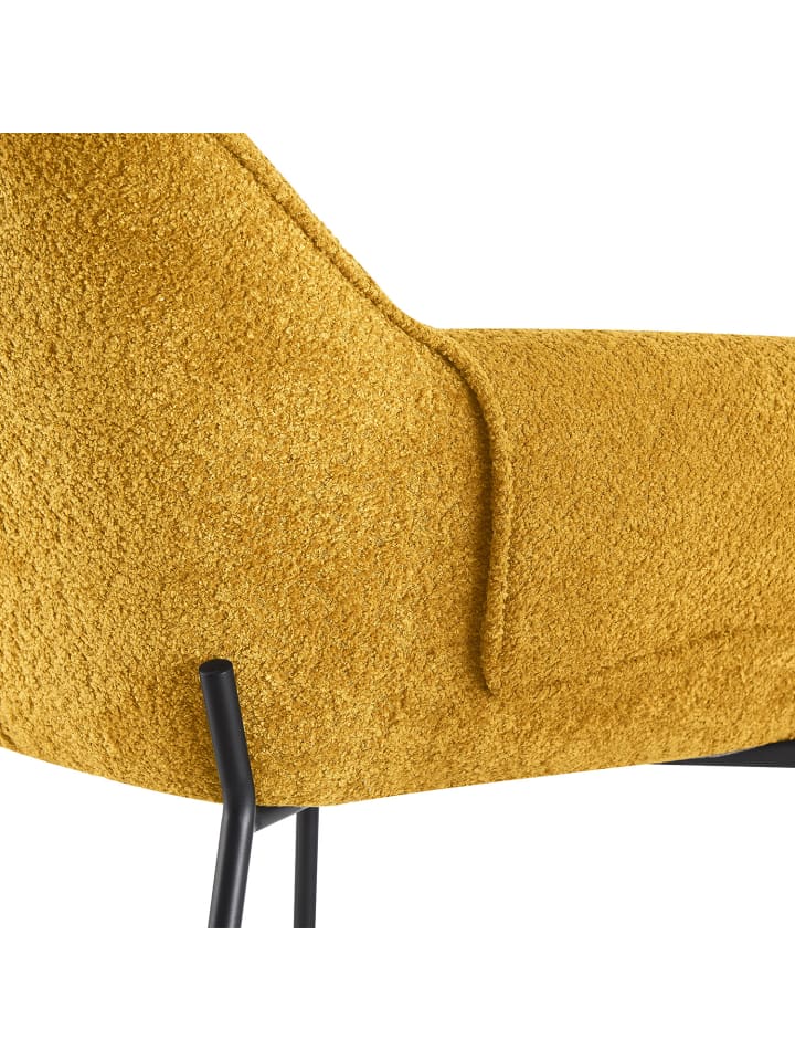 B&D Home Esszimmerstuhl JENNY in Gelb - (B)64 x (H)84 x (T)64 cm günstig kaufen onesize