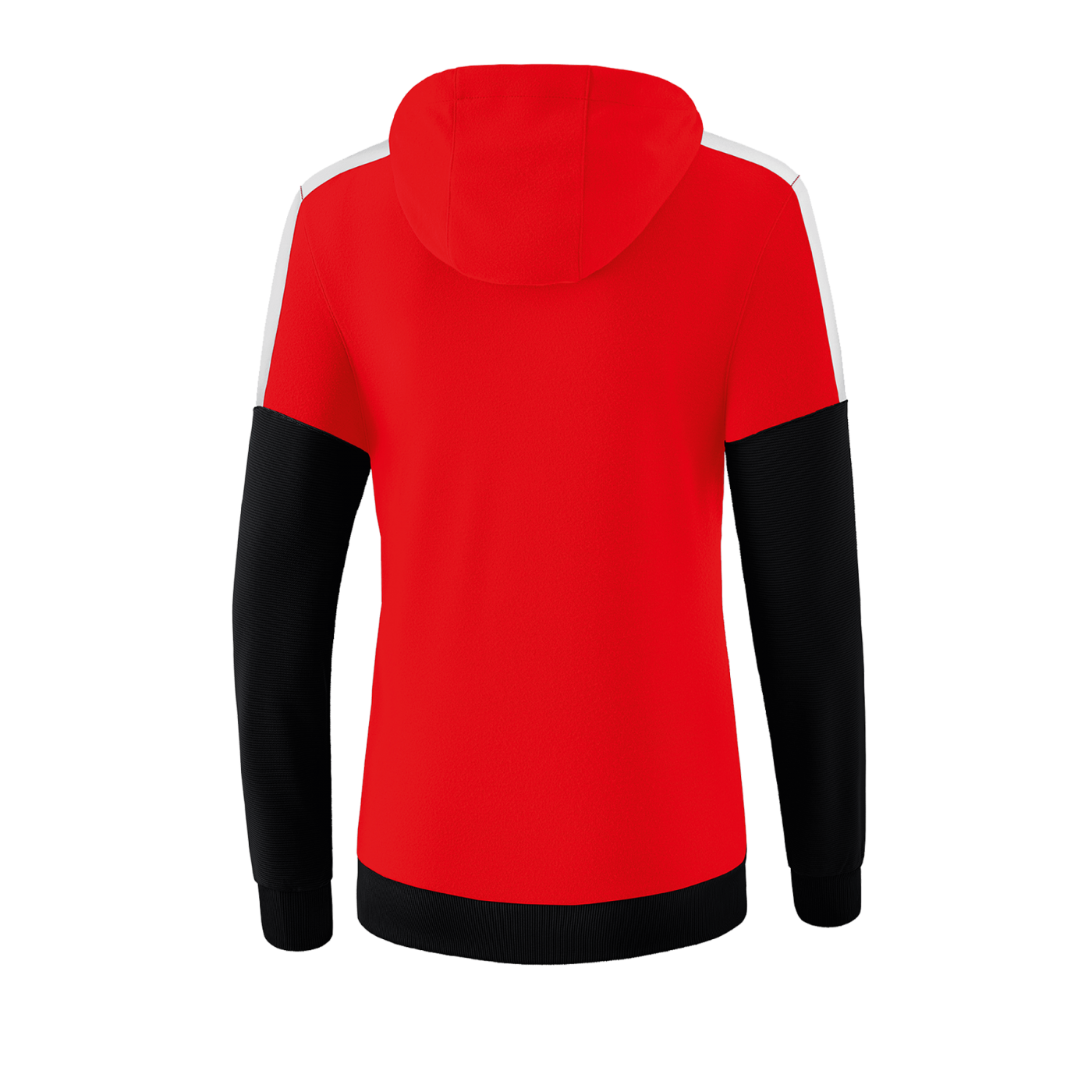 Erima Squad Hoody Damen Rot Schwarz