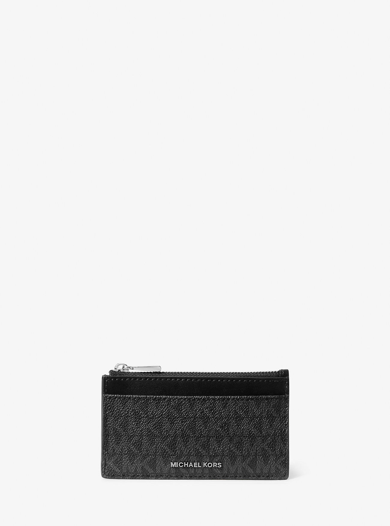 Jet Set Liten Signatur Logo Kortveske – SVART