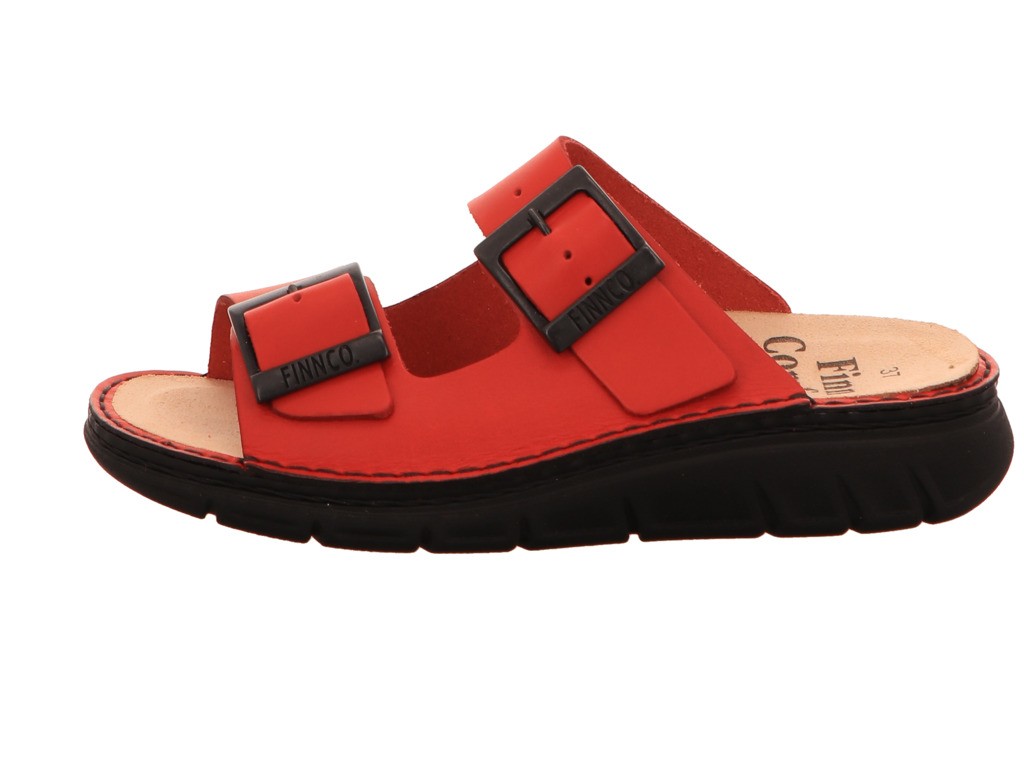 FINN COMFORT Klassische Sandalen rot CAYMAN-S
