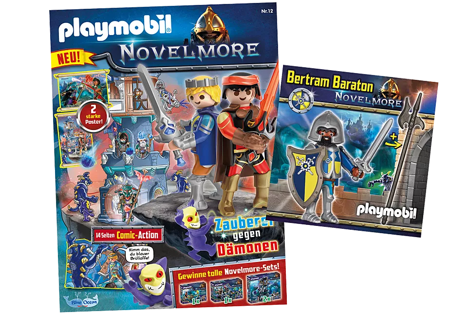 PLAYMOBIL-Magazin NOVELMORE (Magazin 12/21 Bertram Baraton)