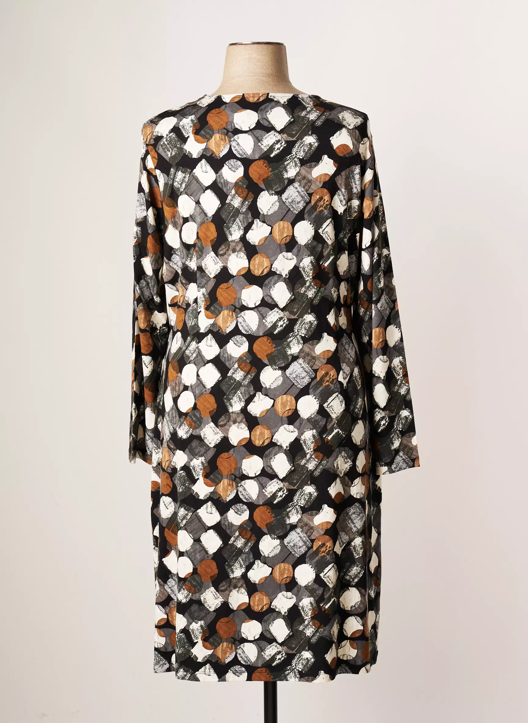 Brandtex Robes Mi Longues Femme couleur noir